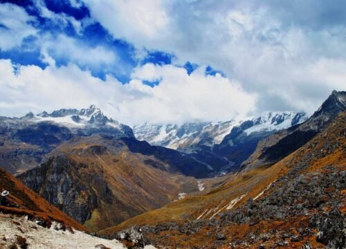 The itinerary for the Goechala trek